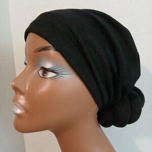 Black and White Headwraps with Knots